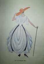 Bud dress by Mukhina Vera (1889-1953)