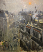 Paris in the morning