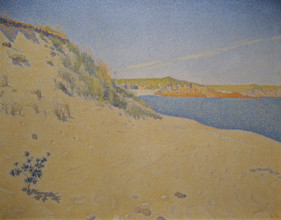 The Beach at Saint-Briac (Sandy seashore)