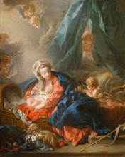 Nativity (Madonna and Child with Little John the Baptist)