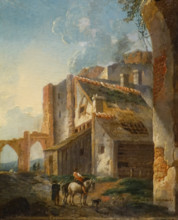 Ruins by Demachy Pierre-Antoine (1723-1807)