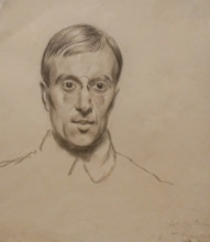 Portrait of the artist Vsevolod Voinov (1880-1945)