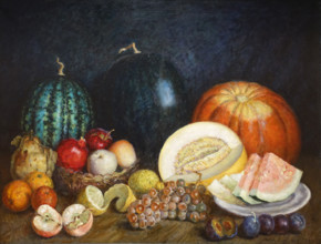 Still Life with a Watermelon