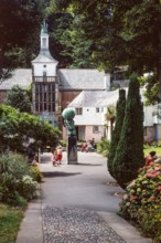 Buildings in Portmeirion folly tourist village.
