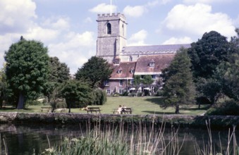 Priory Church of Lady St Maryann Priory Hotel gardens.