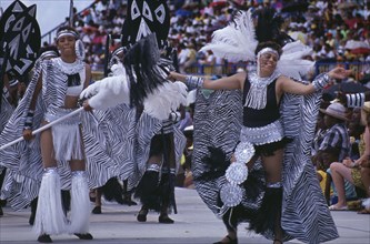 WEST INDIES, Barbados, Festivals, "Crop Over sugar cane harvest festival, Kadooment carnival parade
