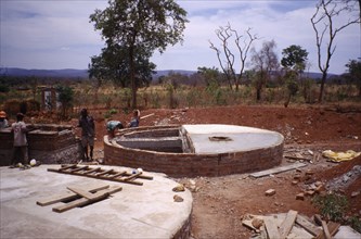 TANZANIA, Work, Water tanks built into the ground