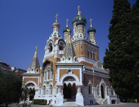 FRANCE, Provence Cote d’Azur, Nice, St Nicholas Russian Orthodox church
