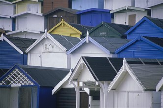 ENGLAND, Essex, General, Beach huts
