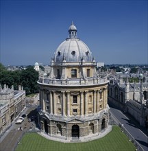 ENGLAND, Oxfordshire, Oxford, The Radcliffe Camera completed in 1757.