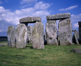 ENGLAND, Wiltshire, Stonehenge, Standing stones on Salibury Plain