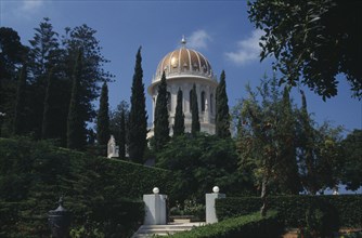 ISRAEL, Haifa, The Bahai Temple and gardens