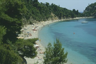 GREECE, Northern Sporades, Skopelos, Stefalis Beach