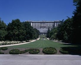 SPAIN, Madrid State, Madrid, Royal Palace and Garden