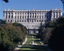 SPAIN, Madrid State, Madrid, Royal Palace and Garden