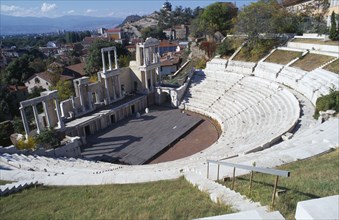 BULGARIA ,  , Plovdiv, Roman Amphitheatre