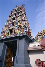SINGAPORE, China Town, Sri Mariamman Hindu Temple