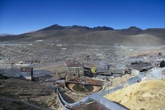 BOLIVIA, Potosi, Silver Mine