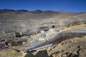 BOLIVIA, Potosi, Silver Mine