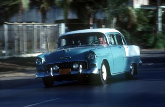 CUBA, Pinar Del Rio , Transport, Old Car