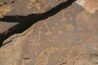 NAMIBIA, Rock Painting, Rock Paintings from 3000BC