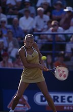 10097836 SPORT  Ball Games Tennis  Anna Kournikova competing at Wimbledon