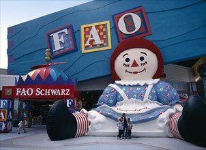 USA, Florida, Orlando , International Drive. Pointe Orlando Shopping Area. FAO Schwartz Toy store