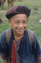 VIETNAM, North, Sapa, Smiling Muong minority boy