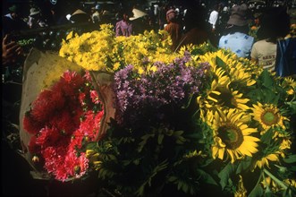 VIETNAM, Ho Chi Minh City, Flower Market  Saigon