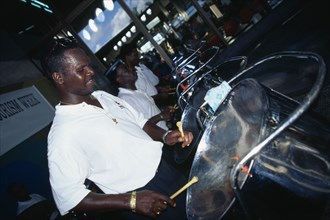 BARBADOS, Music  , Percussion, Steel band