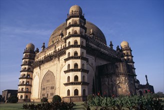INDIA, Karnataka  , Bijapur, "The Golgumbaz, mausoleum of Mohammed Adil Shah built in 1659.