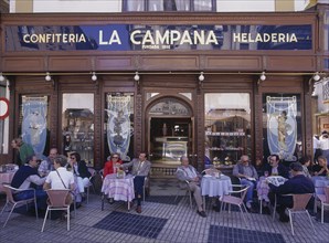 SPAIN, Andalucia, Seville, "Santa Cruz District, La Campana the most famous Pasteleria cake shop