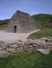 EIRE, County Kerry  , Dingle Peninsula, "Gallarus Oratory, eighth century stone chapel in the shape