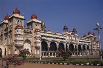 INDIA, Karnataka, Mysore , Mysore Palace also known as Amba Vilas Palace completed in 1912 in