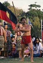 NEW ZEALAND, Maori,  Haka War Dance Festival