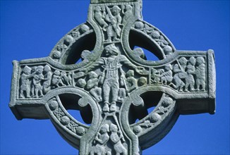 IRELAND, County Louth, Monasterboice , Celtic Cross