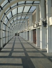 FRANCE, Ile De France, Paris, Corridor in the Forum des Les Halles