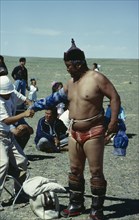 MONGOLIA, Sport, Wrestling, Wrestler