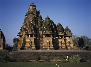 INDIA, Madhya Pradesh, Khajuraho , Vishvanath Temple dating from the 10th Century