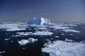 ANTARCTICA , Landscape, Iceberg and ice flow