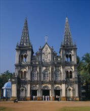 INDIA, Kerala, Fort Cochin, St Francis Church.  Oldest European built church built in 1503 by