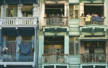 BURMA, General, Ornate balconies at Kyaiktiyo Pagoda  Myanmar