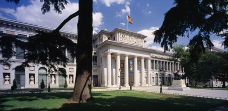 SPAIN, Madrid State, Madrid, "Museo del Prado.  Neo-classical building designed by Juan de