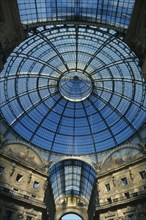 ITALY, Lombardy, Milan, Galleria Vittorio Emanuele II shopping arcade designed by the architect