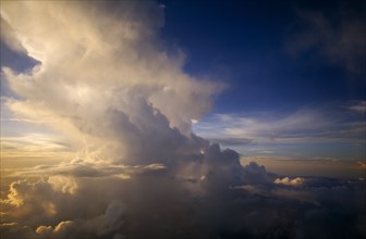 WEATHER, Climate, Clouds, Caribbean storm clouds.