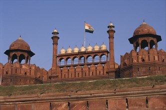 INDIA, Delhi, Naubat Khana Portal at the Red Fort