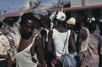 TANZANIA, Dodoma, Ngomas dancers