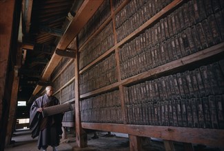 SOUTH KOREA, Haiensa Temple, Home to the Tripitaka Koreana Woodblocks an important collection of