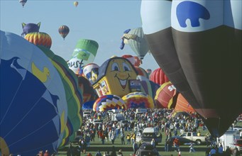 USA, New Mexico, Albuquerque, Balloon fiesta