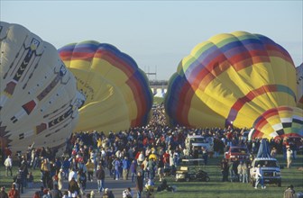 USA, New Mexico, Albuquerque, Balloon fiesta